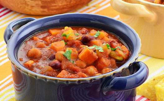 Vegetable Chili in a bowl