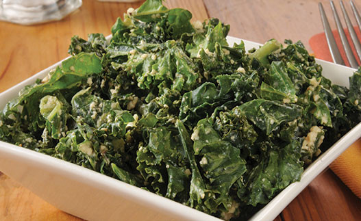 Kale Salad with Yogurt Dressing