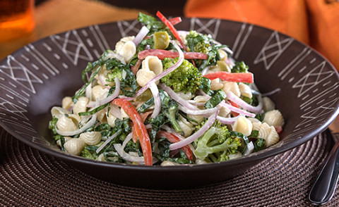 Pasta Salad in a bowl