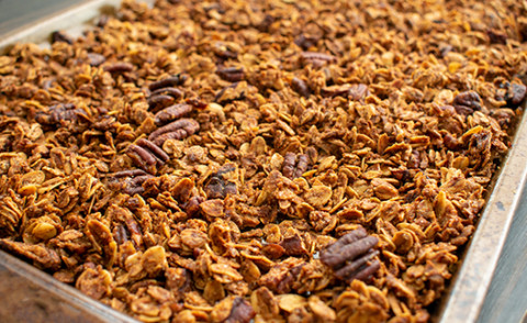 Oatmeal, Coconut, and Pecan Granola