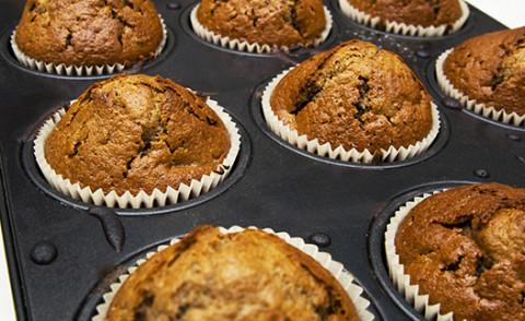 freshly cooked Ginger Orange Muffins