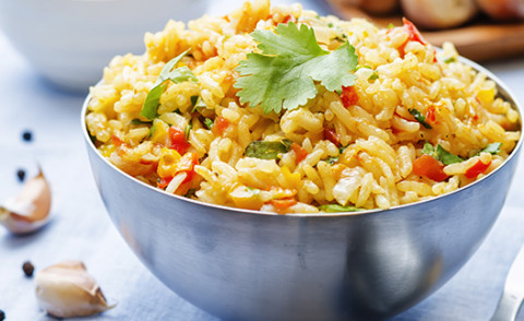 Spanish Rice in a bowl