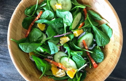 Sunshine Salad in a bowl