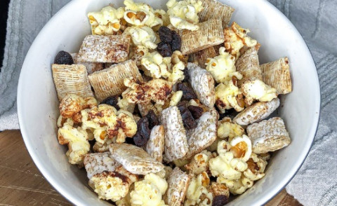 Popcorn Treats in a bowl
