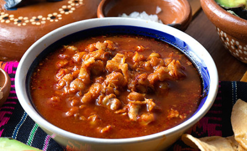 Beef Pozole Soup