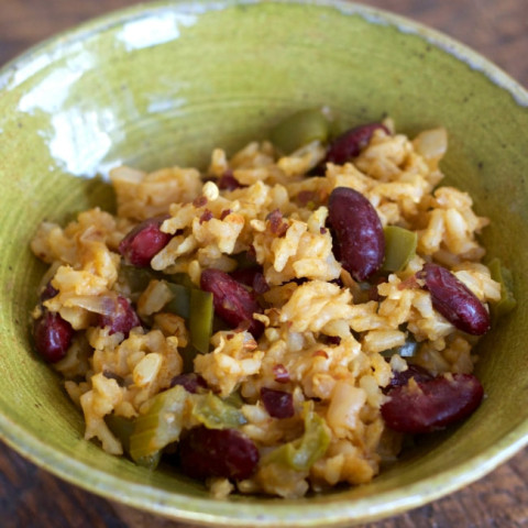 Image of Red Beans and Rice recipe in a bowl