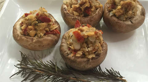 Dave’s Herb-Stuffed Mushrooms